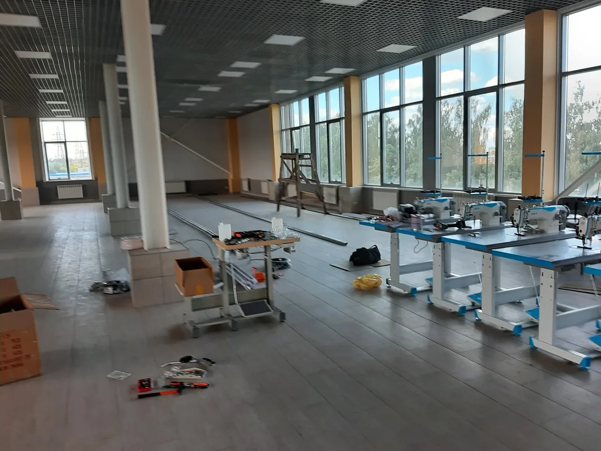 Подготовка новой большой производственной площадки